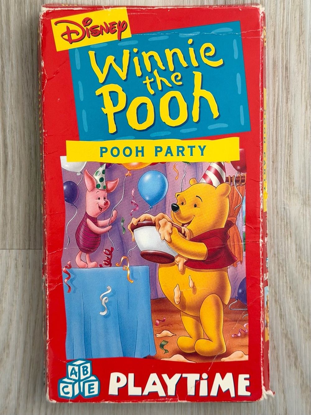 Disney Winnie the Pooh VHS Children’s Video Pooh Party Playtime Tested Works
